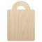 Grocery Tote Bag Purse Solid Unfinished Wood Shape Piece Cutout for DIY Craft Projects